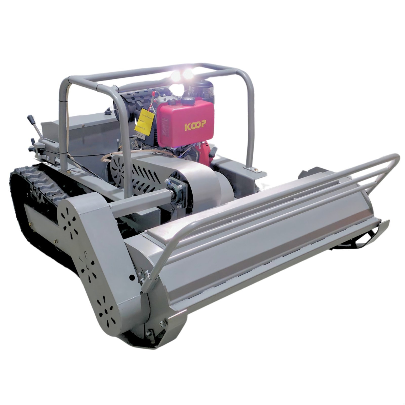 Rasenmäher des Typs AMD AMD-R120 Ferngesteuerter Diesel-Raupenmulcher, Schlegelmulcher - 1200 mm Schnittbreite, Neumaschine in Arbing (Bild 9)